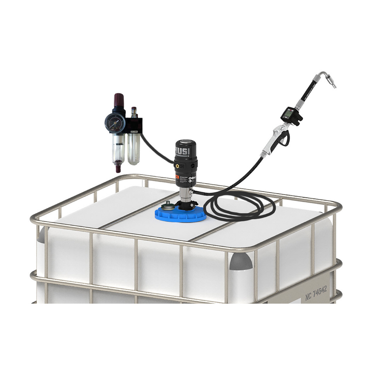 IBC吨桶油液加注套件（气动）